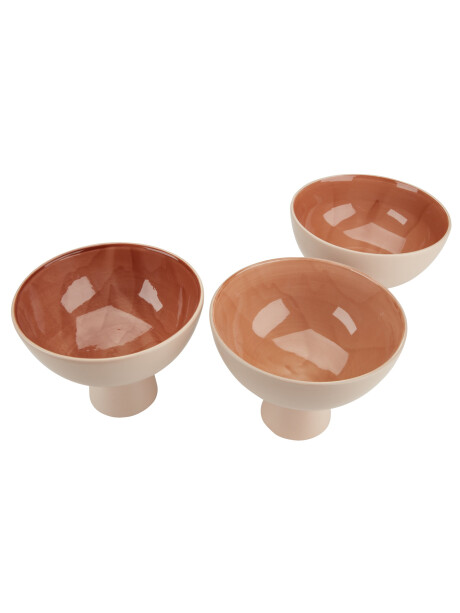 Bol CHRIS Ø21xA16cm beige/terracota Bol CHRIS Ø21xA16cm beige/terracota