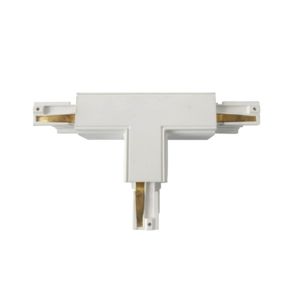 Conector eléctrico en "T" para riel blanco MHT1 KE0066