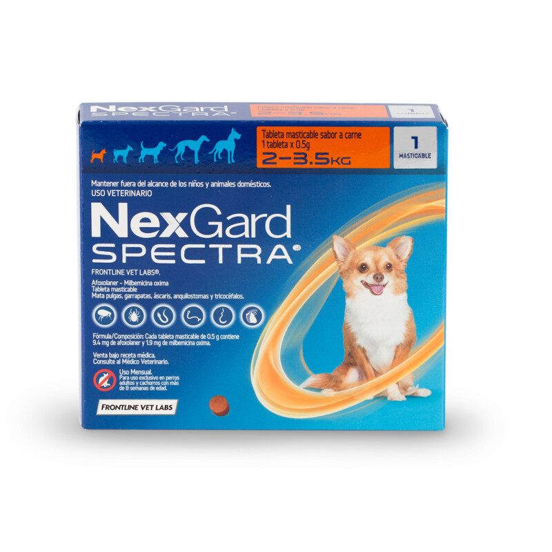 Nexgard Spectra 2 a 3,5 Kg Nexgard Spectra 2 a 3,5 Kg
