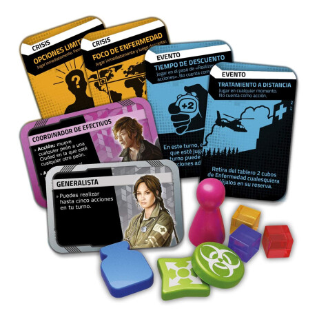 Juego De Mesa Z-man Games Pandemic Zona 0 Norteamérica +8 001