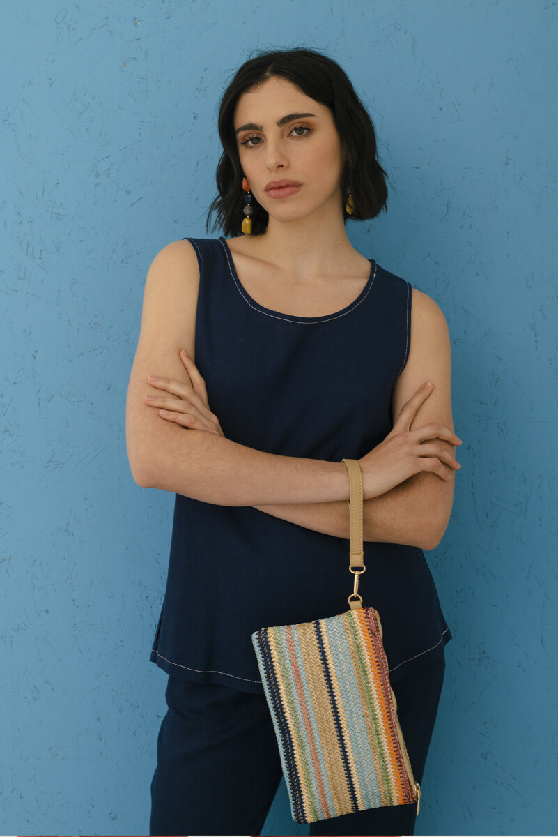 TOP LINO EVA - MARINO 