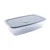 Recipiente Rectangular 2,7L Varios Colores CELESTE