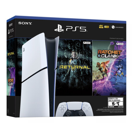 Consola Digital Ps5 Sony 16gb 1tb Ratchet Clank + Returnal 001
