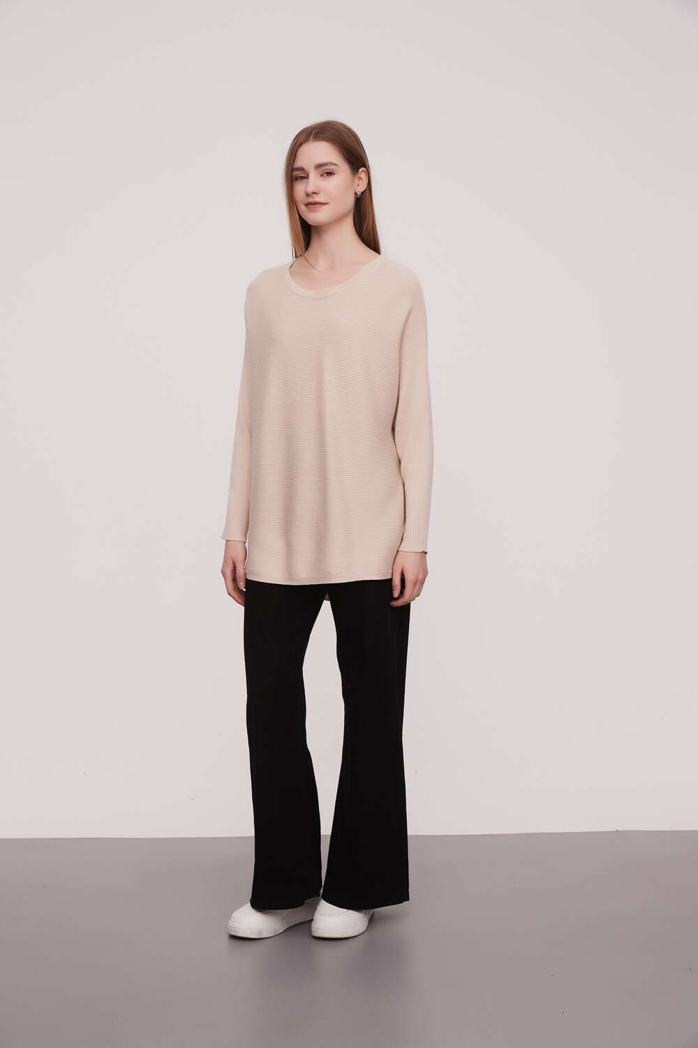 Sweater Portun Beige Melange