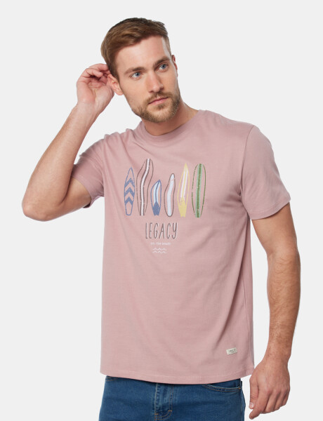 REMERA ESTAMPADA Rosado