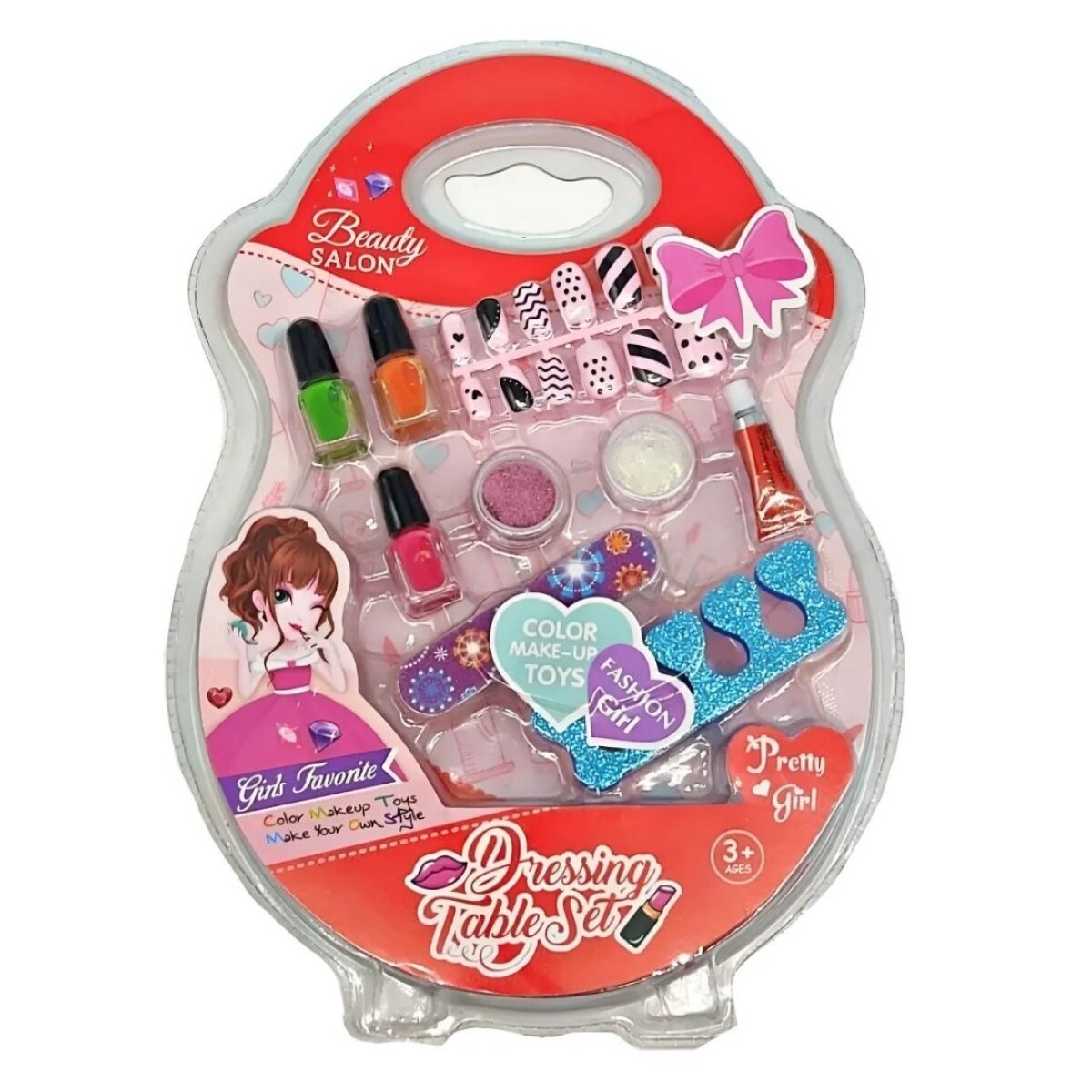 Juego De Tocador Nailart 
