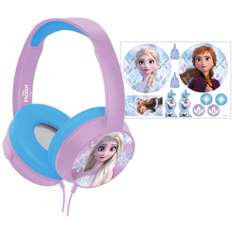FROZEN AURICULAR HEADSET AUX CON STICKERS V01
