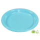 Plato Biodegradable 15cm x10Un Celeste