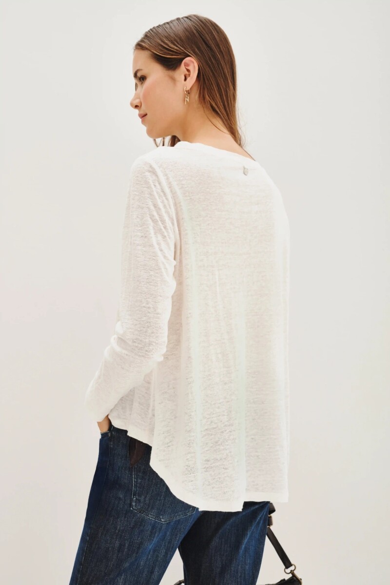 Remera Sophie Long Crudo
