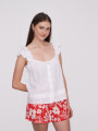 Blusa Bassil Blanco