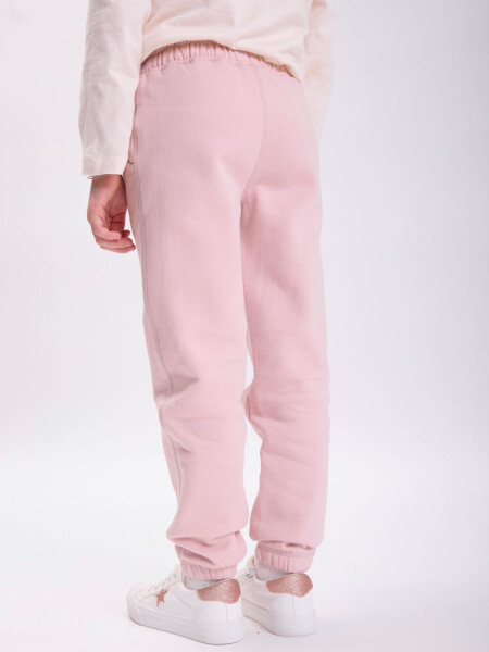 Pantalón deportivo jogger estampa Rosa Viejo