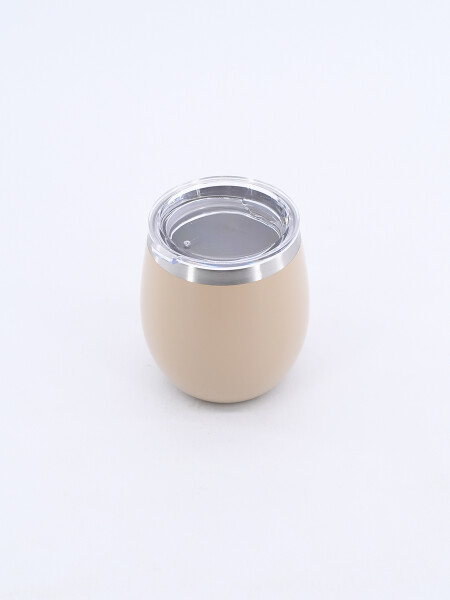 MATE ACERO INOXIDABLE BEIGE