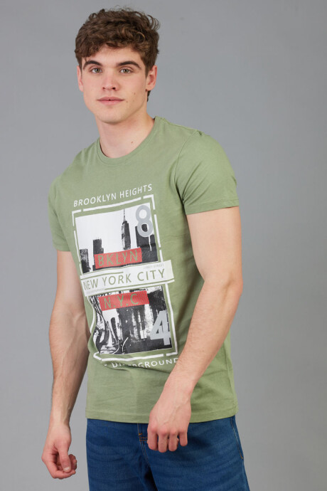 T-SHIRT GRANER PARADOX Verde