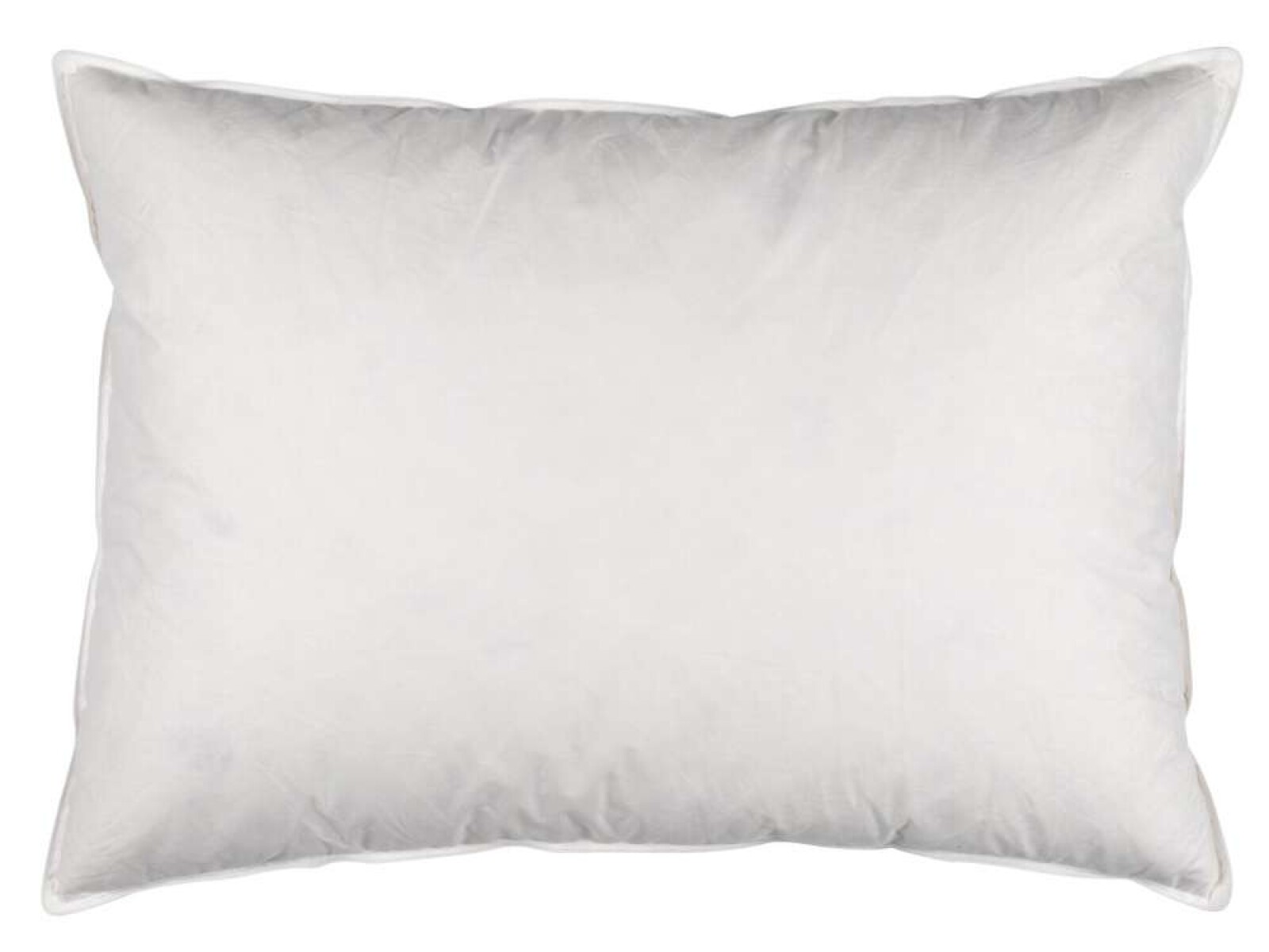 Almohada de plumas de pato 50x70 ALTA - Blanco 
