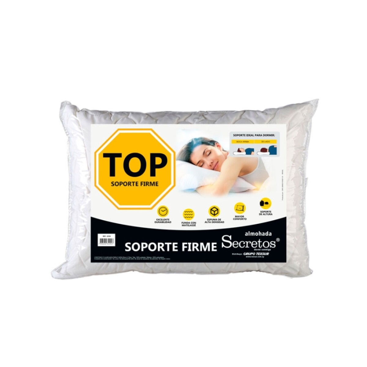 Almohada Duoflex Vicoelastica Nasa Cervical Nn2100 C/funda 