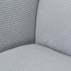 Funda sillón 3 cuerpos lisa gris claro