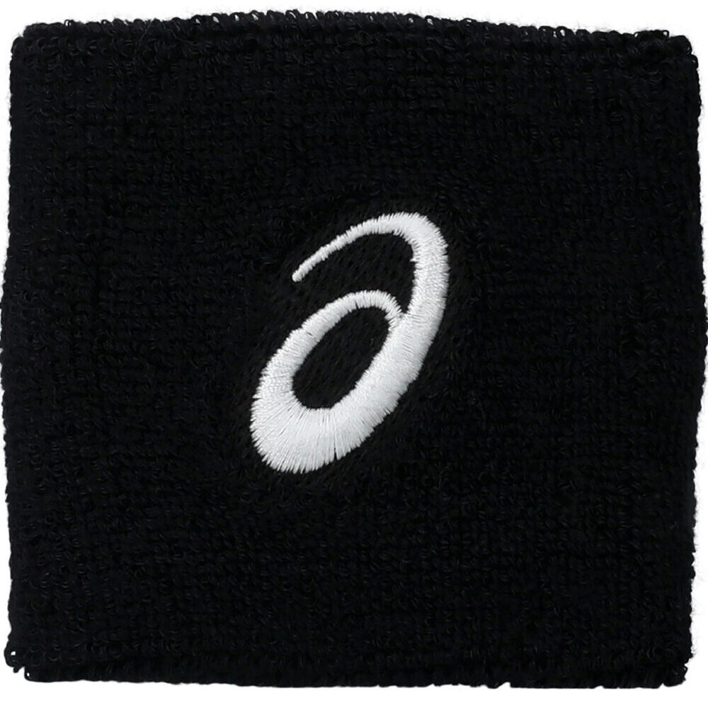 Muñequeras Tenis Wrist Band Pair Unisex Performance Black