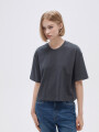 Remera Solisa Gris Topo