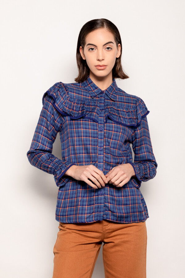 CAMISA FRANCIA Zafiro Oscuro