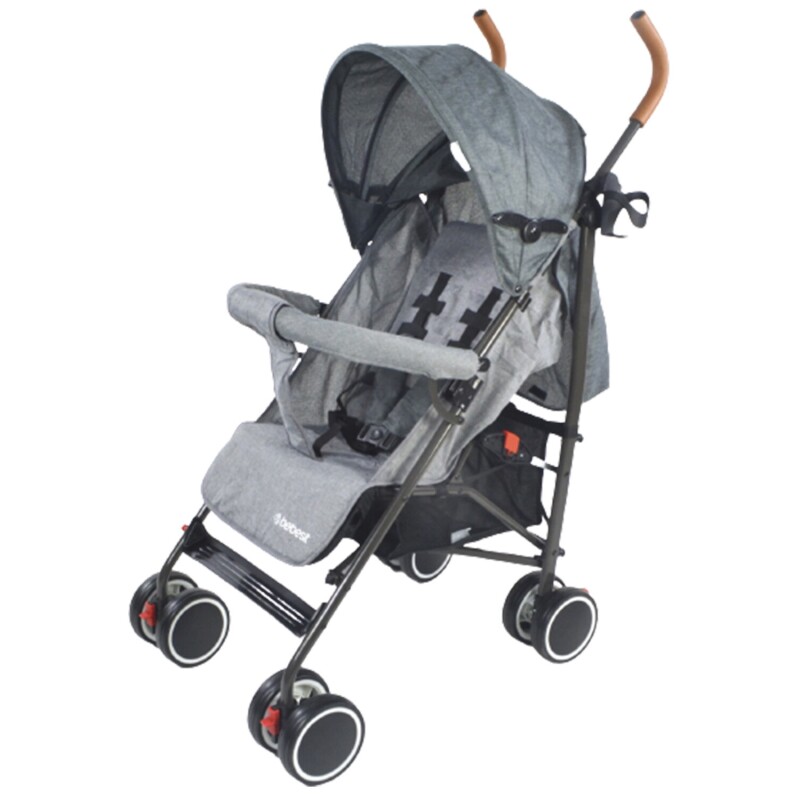 Cochecito Paragüitas Plegable Bebesit Clap Hasta 15Kg Gris