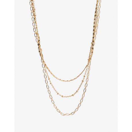 Set De Mix Collares Dorado