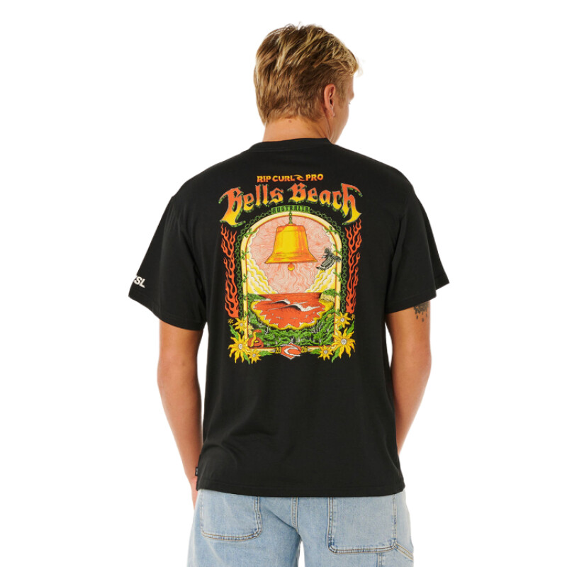 Remera Rip Curl Bells Pro 26 Event - Negro Remera Rip Curl Bells Pro 26 Event - Negro