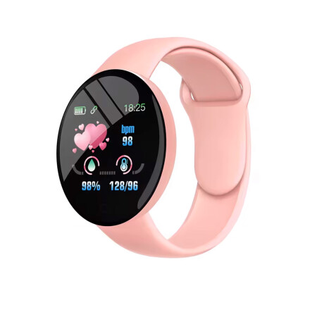 SmartWatch Unisex Bluetooth Alarma Deporte Música Rosa