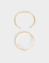 Pulseras Rígidas Sets Metal Pulseras Rígidas De Metal - Dorado