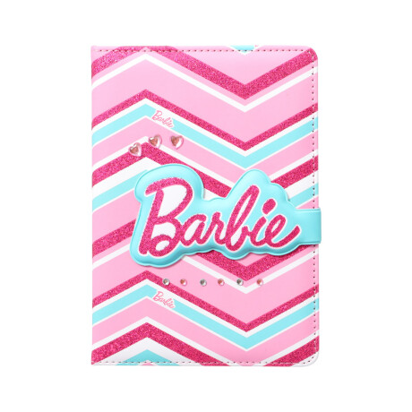Cuaderno tipo agenda Barbie celeste
