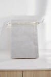 Bolsa organza 12x17 cm. CHAMPAGNE