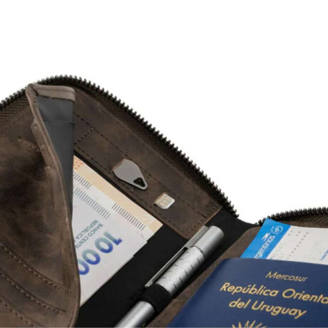 Billetera Baleine Passaport Cover Marrón