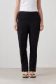 Pantalón recto negro