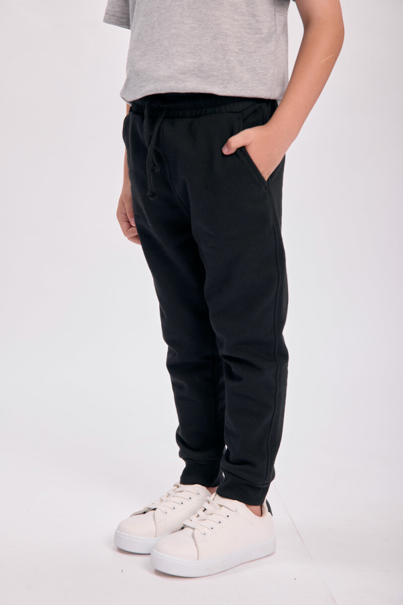 Pantalón deportivo jogger Negro