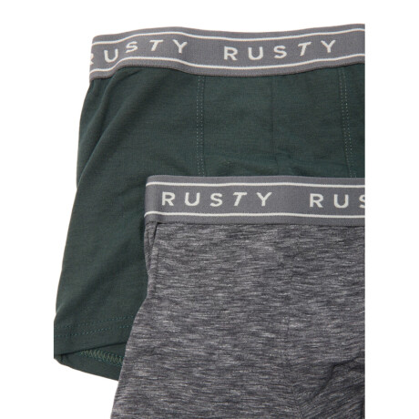 Boxer Rusty Kunz Gris/Militar