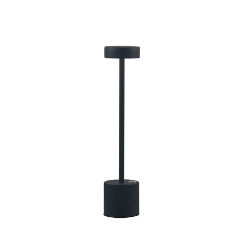 Portátil de mesa LED inalámbrica USB negra IX9446