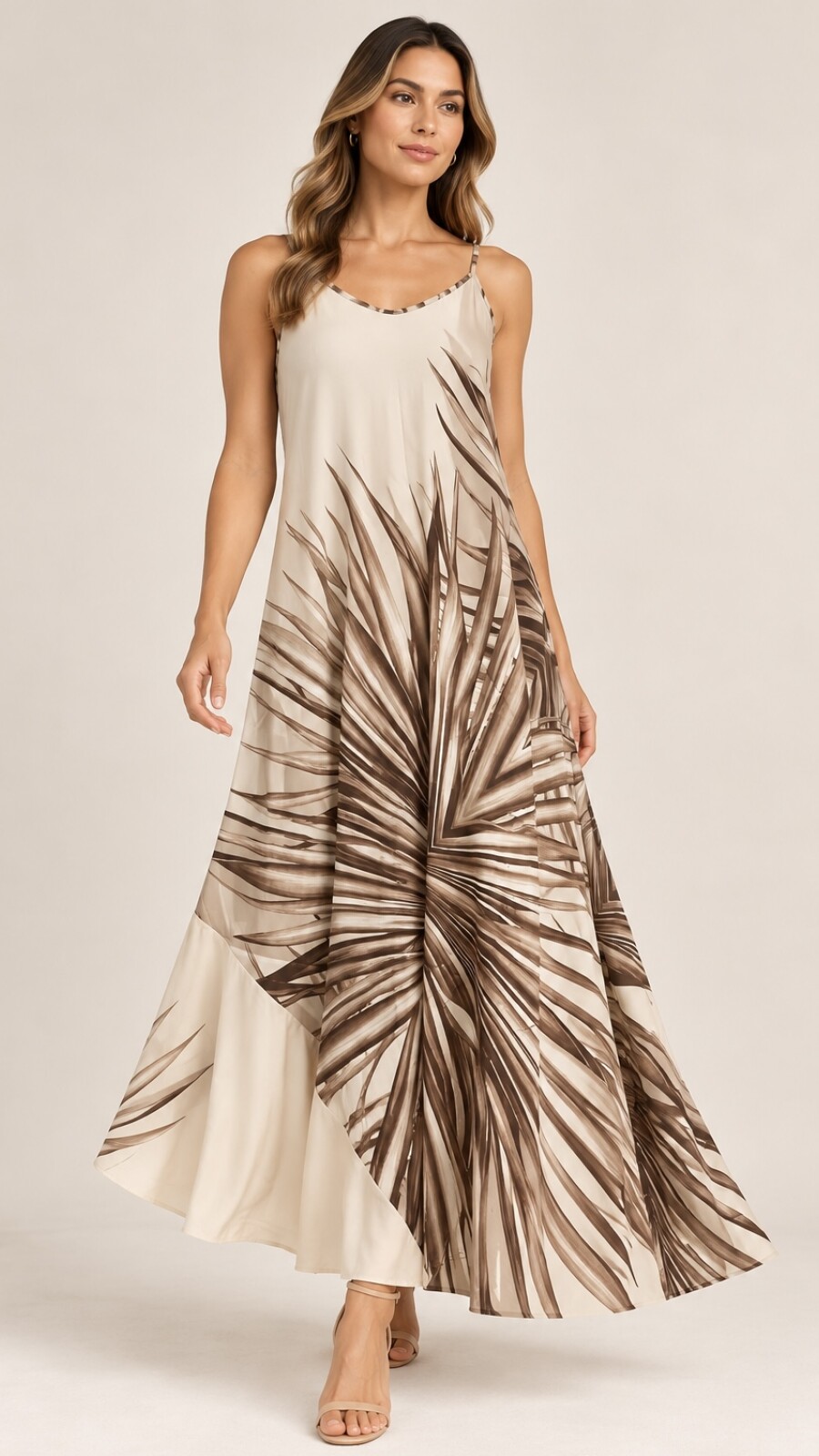 VESTIDO MAIRA BEIGE