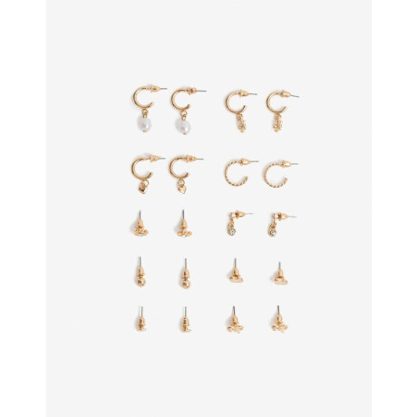 Aros Set Metal Dorado