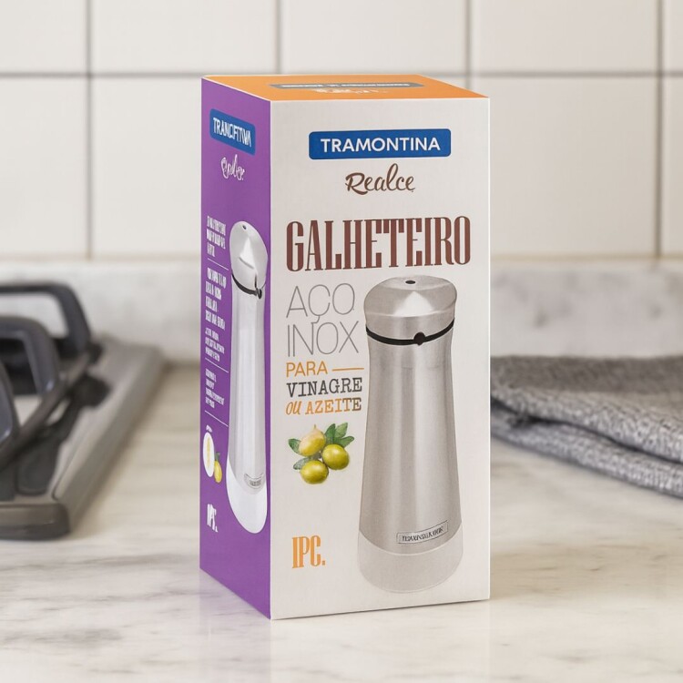 Dispensador de Aceite y Vinagre 250Ml PLATA