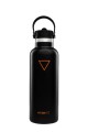 TERMO HYDRATE 620ML NEGRO Y NARANJA