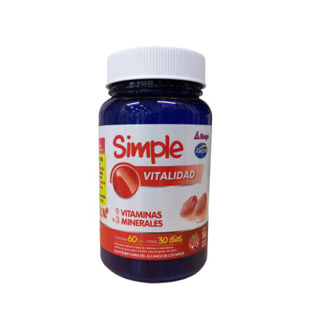 Simple Vitalidad Vitaminas + Minerales 001