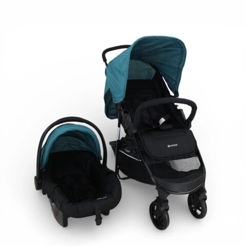 Coche Travel System ELORA TS + Baby Silla Bebesit Verde Coche Travel System ELORA TS + Baby Silla Bebesit Verde
