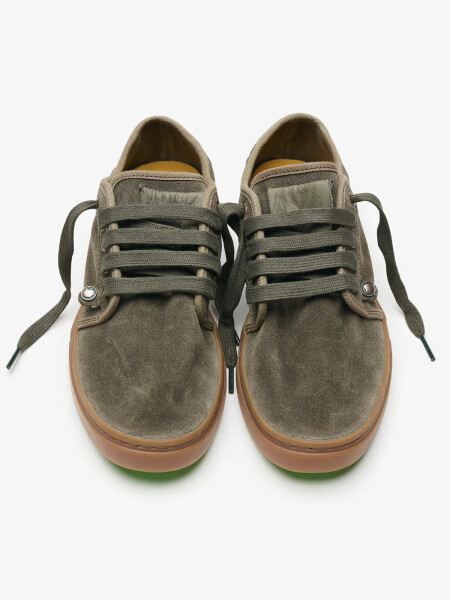 SHOES HEISEI SUEDE DEEP KHAKI/GR