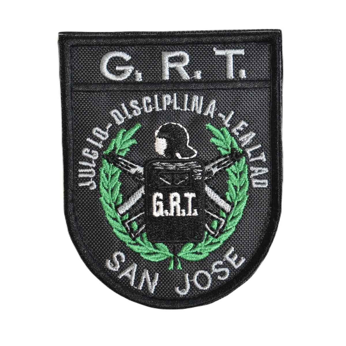 Parche bordado GRT Departamentos - San José 