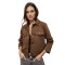 CAMPERA HICKOK S-L MARRON OSC