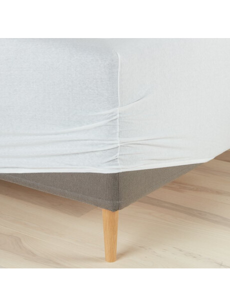 Sábana bajera jersey JENNY 140/150x200x35 blanco Sábana bajera jersey JENNY 140/150x200x35 blanco