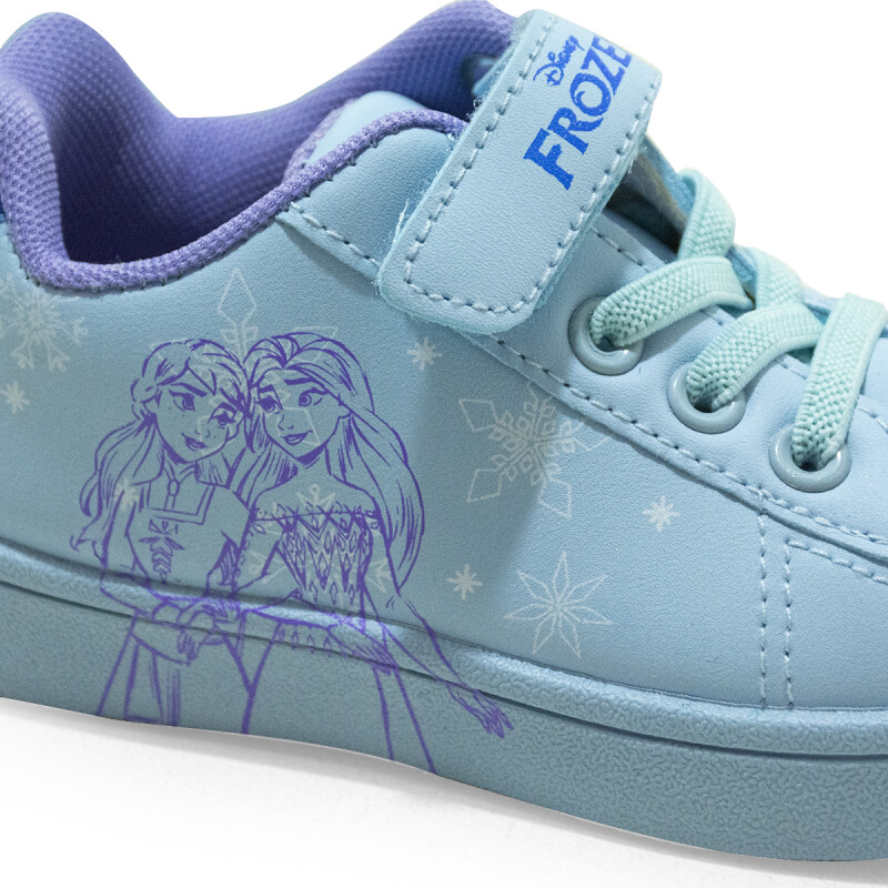 Championes Disney Frozen Casual Bajo de Niños - FRICFW25401 Celeste