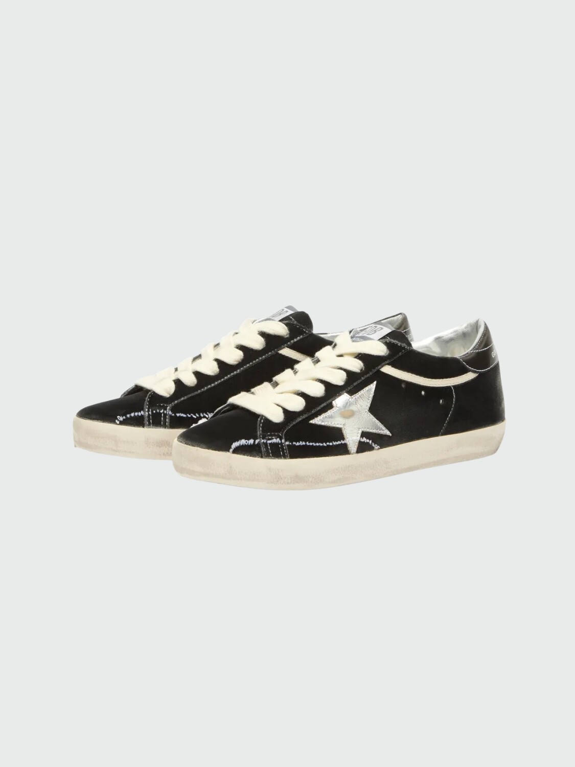 GOLDEN GOOSE - Zapatillas Super Star Velvet Alta Automática