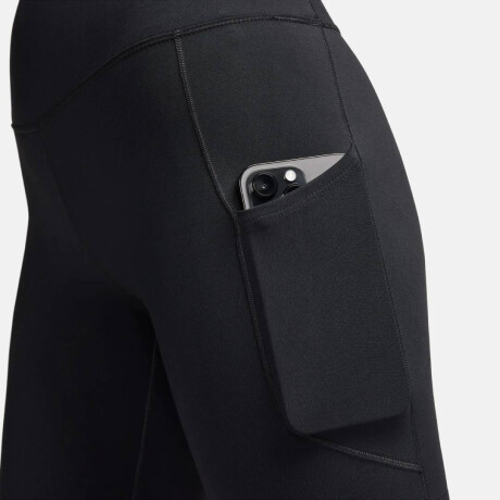 Pantalón Biker Nike Dri-Fit One Hr 8'' Bolsillo de Mujer Negro