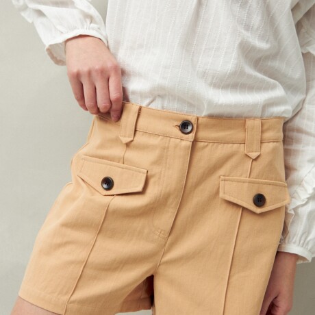 SHORT REESE Caramelo