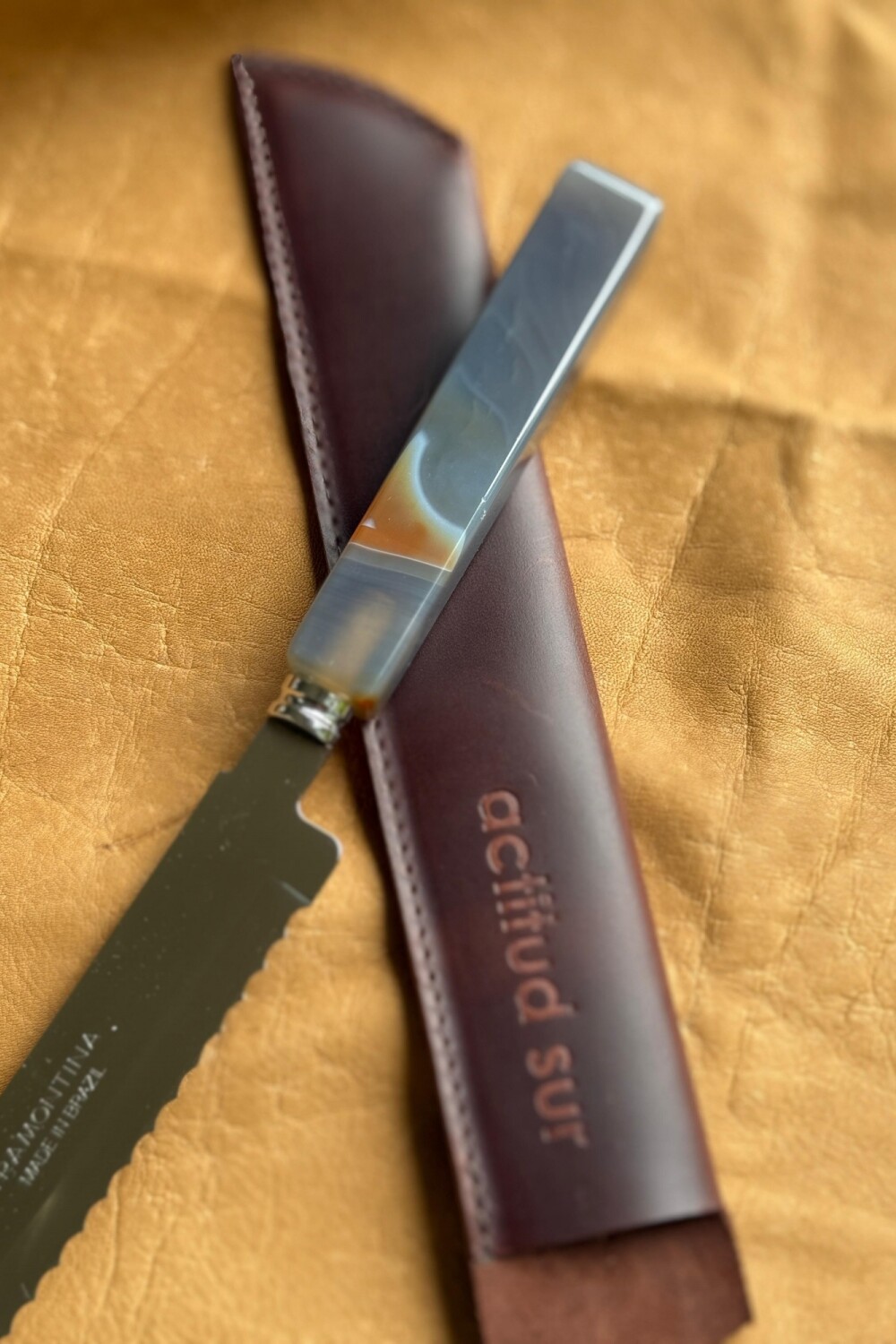 Stone Bread Knife Gris